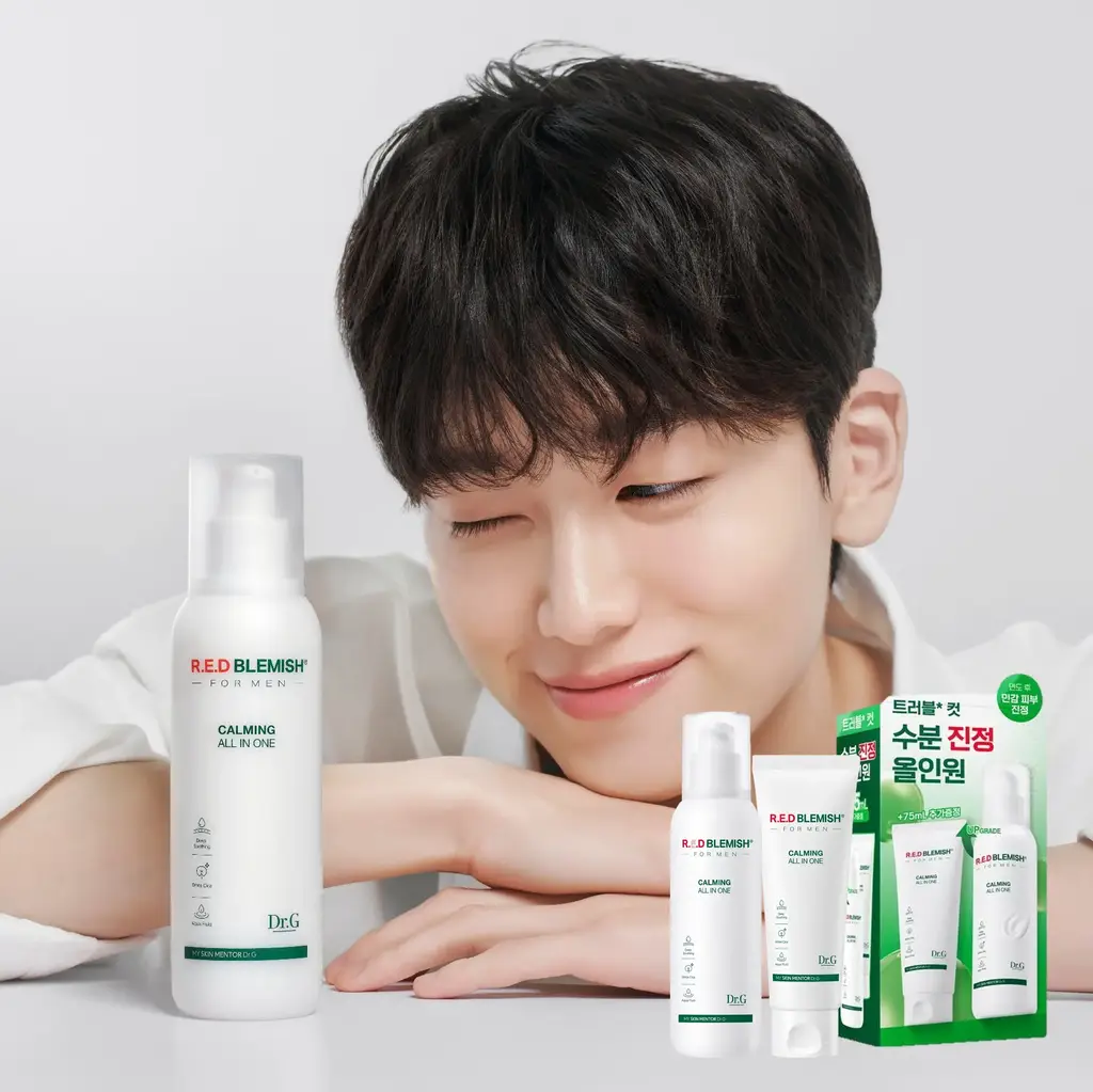 [리뉴얼/트러블/면도후] 닥터지 레드 블레미쉬 포 맨 진정 올인원 150ml 2종 (단품/증정 기획)